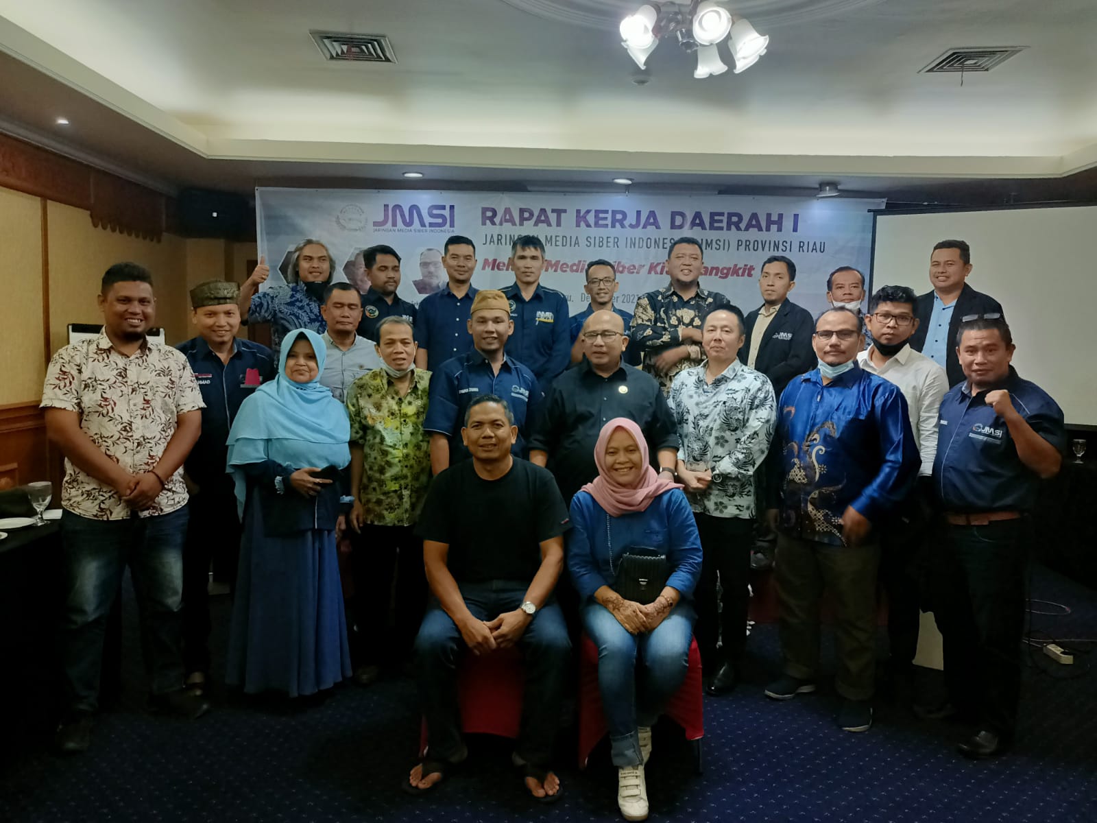 Dibuka Ketua Umum Pusat, JMSI Inhil Ikuti Rakerda JMSI Riau yang ke-1 