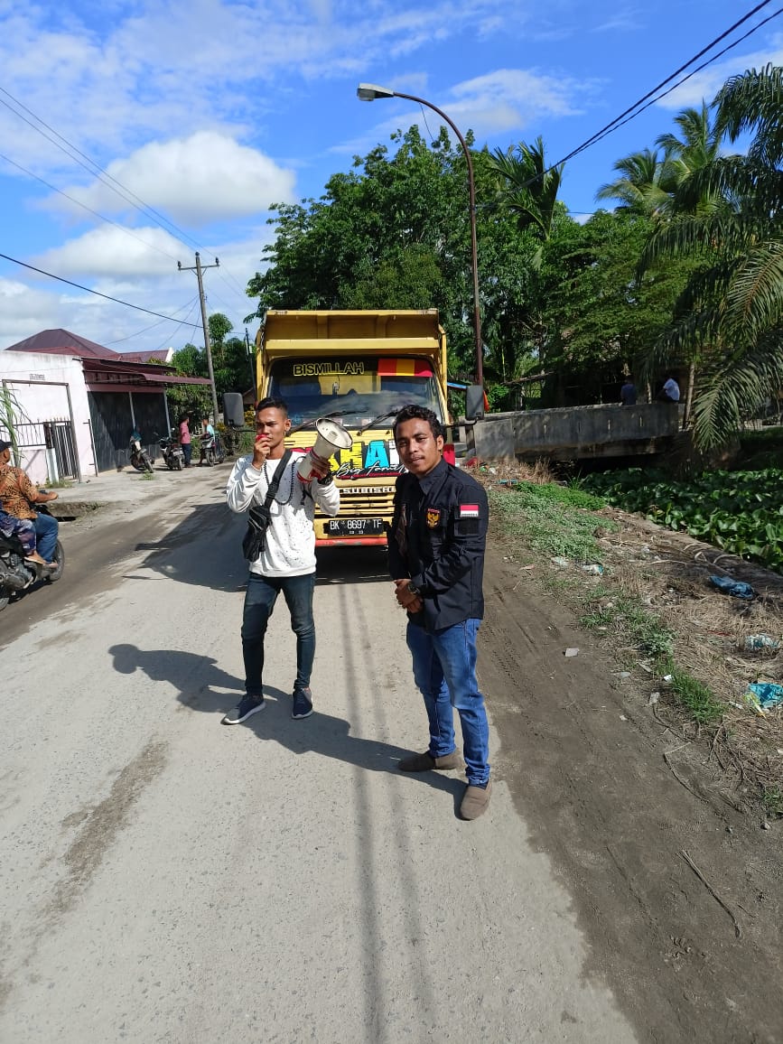 Aksi Menolak Tangkahan Pasir Galian C Sontak Membuat Pengusaha Gerah