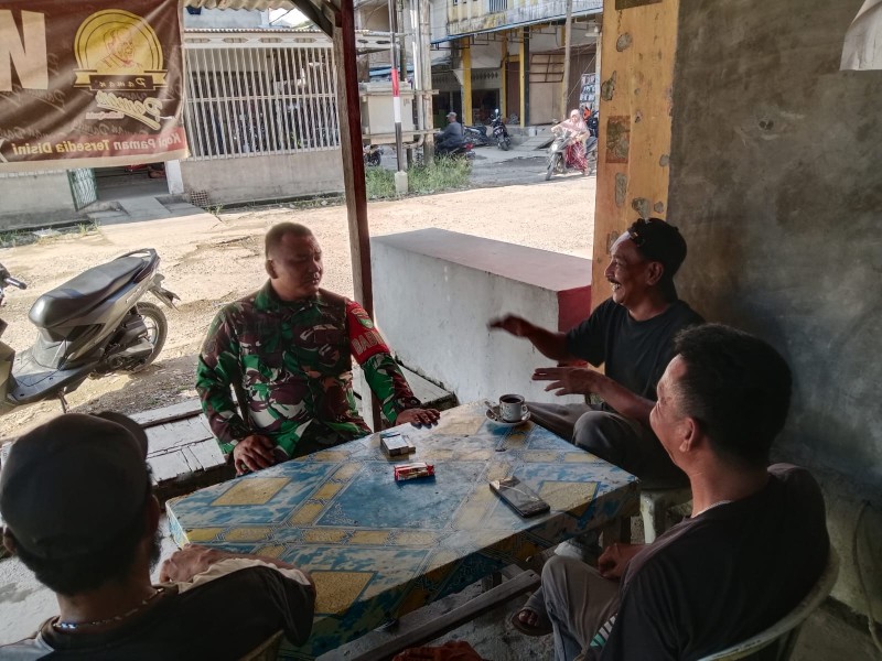 Serka Ferry Barus: Selain Pengawasan SDM,  Kami Ingin Jalin Silahturahmi dan Hubungan Baik Bersama Warga