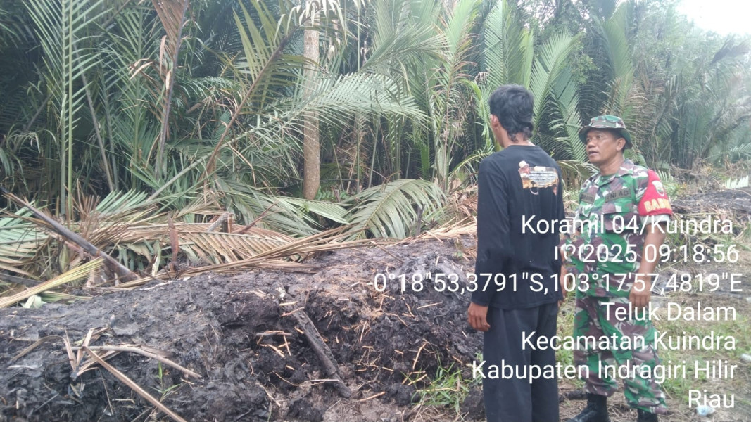 Patroli Karhutla: Sinergi TNI dan Masyarakat Teluk Dalam