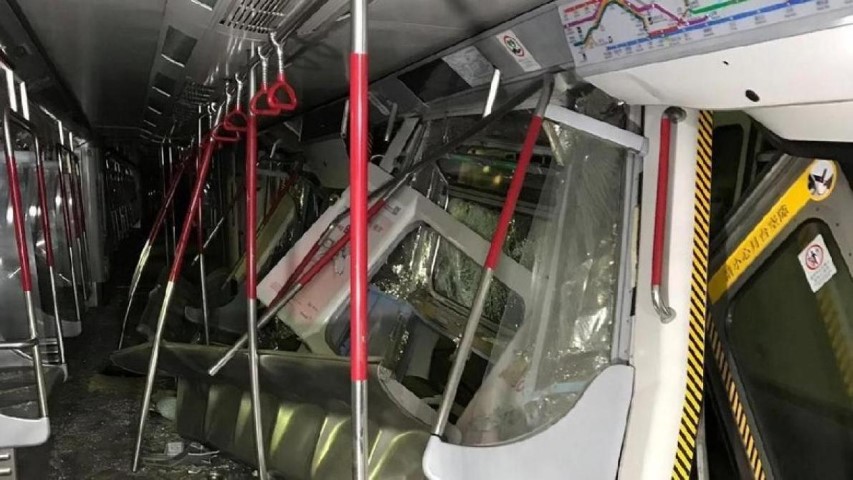 2 Kereta MTR Hong Kong Tabrakan Saat Uji Coba Sistem Sinyal Baru