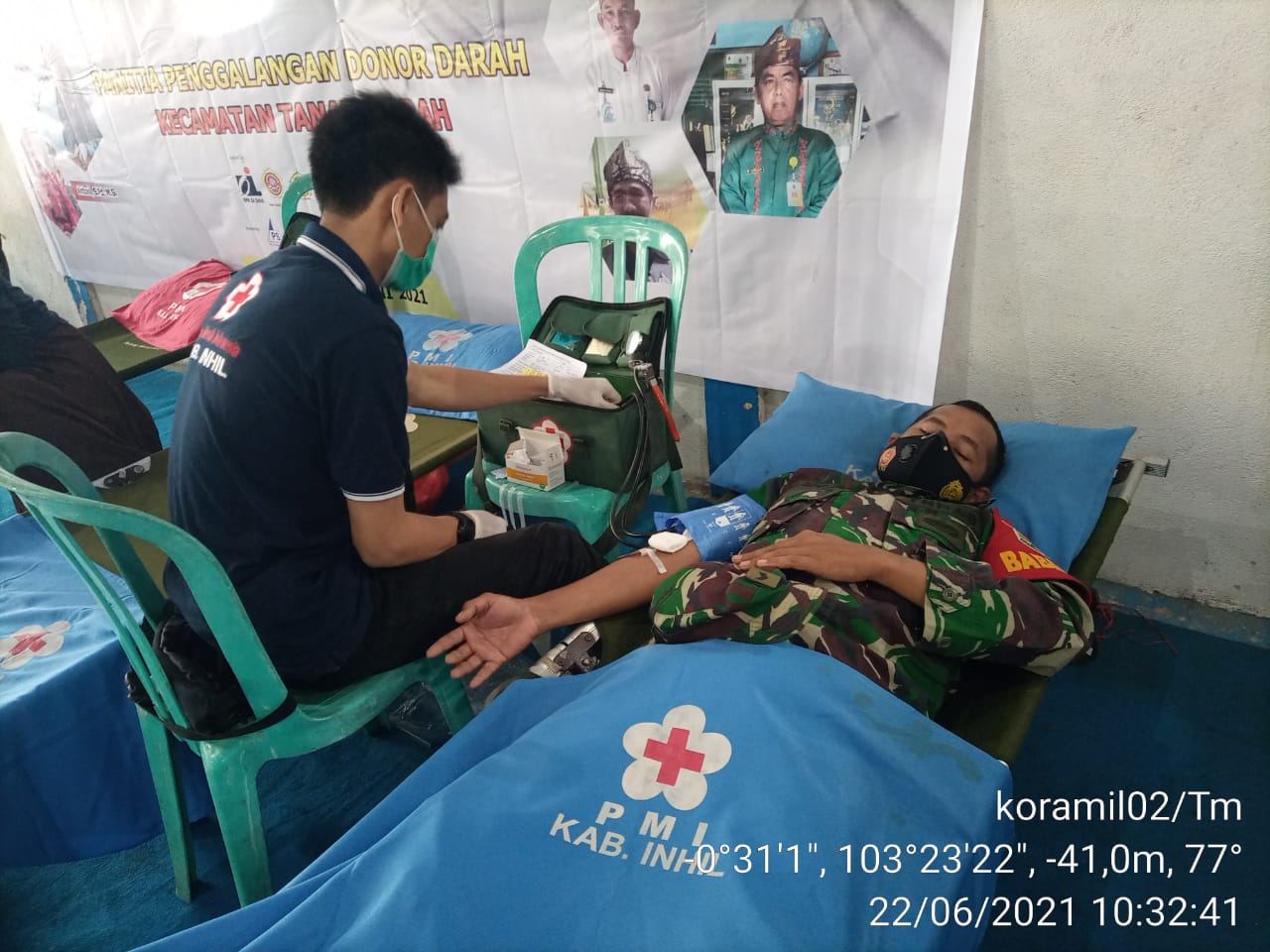 Serda M Ade P Lakukan Donor Darah di Aula PSMTI Tanah Merah