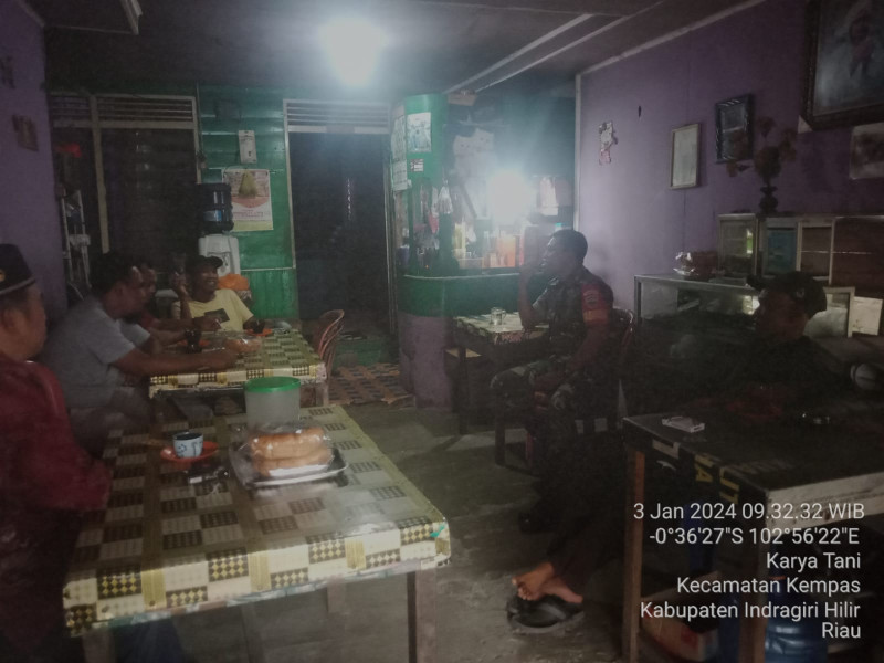 Ini Pesan Babinsa Koramil 03/Tpl Kopda Suriadi Saat Sambangi Warga Binaan    