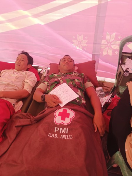 Babinsa Serda Margono Tingkatkan Kepedulian dan Solidaritas Melalui Donor Darah