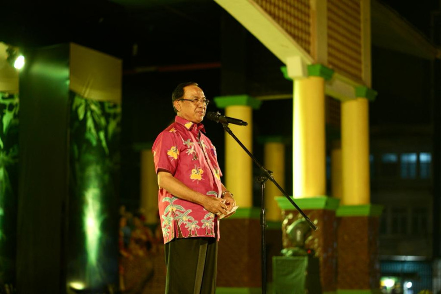 Buka Festival Ekonomi Kreatif, Bupati HM WARDAN Harapkan Dapat Meningkatkan UMKM di Kabupaten Indragiri Hilir