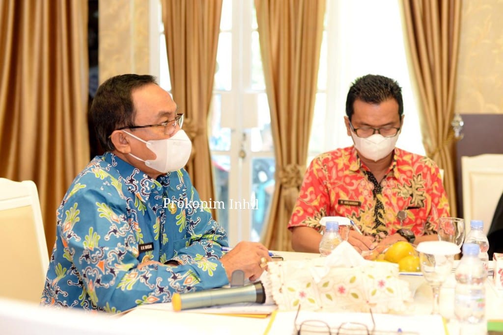 Bupati Inhil Pinta Camat dan Jajaran Maksimalkan Potensi Capai Target Pendataan Keluarga