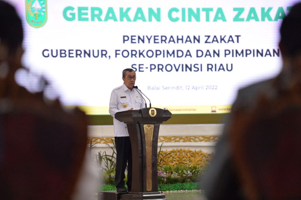 Pemprov Riau Dukung Baznas Perkuat Sosialisasi dan Edukasi Zakat