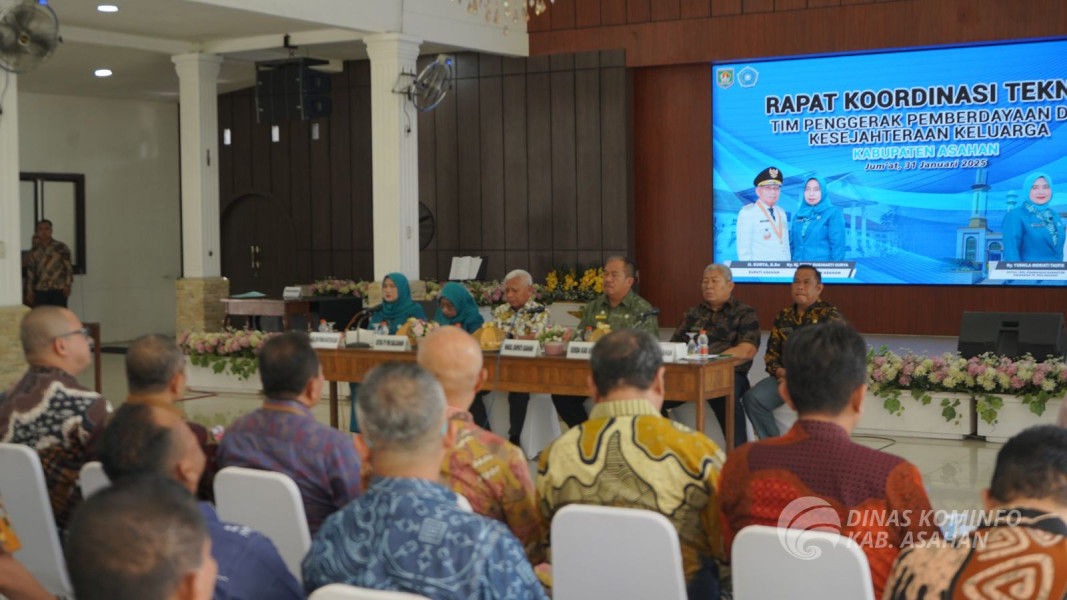 Bupati Asahan Buka Rapat Koordinasi Tim Penggerak PKK Kabupaten Bulan Januari 2025 Bupati Asahan Buka Rapat Koordinasi Tim Penggerak PKK Kabupaten Bulan Januari 2025