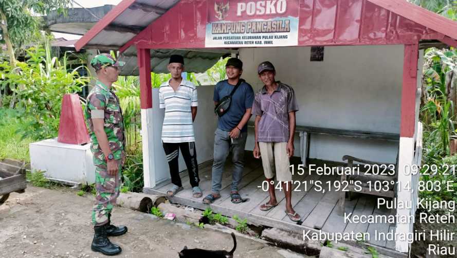 Bobi Ariyanto Bersama Pemuda dan Masyarakat Lakukan Komsos