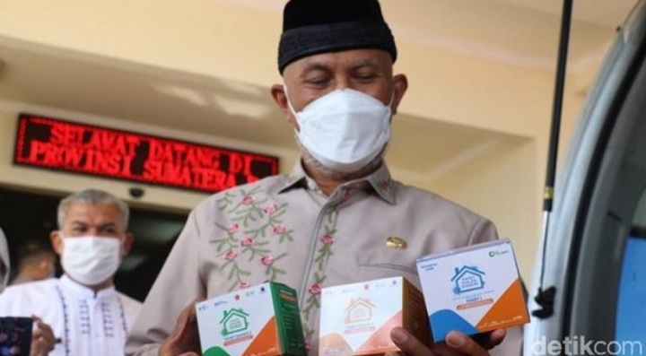 ALHAMDULILLAH, Bantuan Presiden Jokowi Sampai di Padang