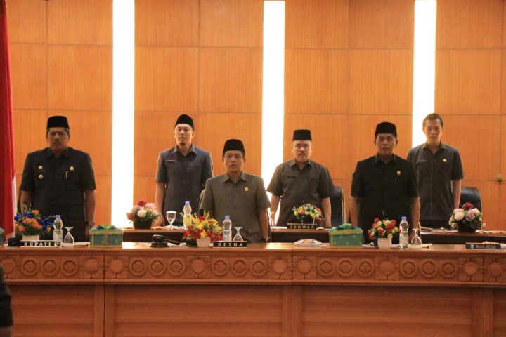Gelar Paripurna, DPRD Siak Bahas Nota Keuangan RAPBD 2020