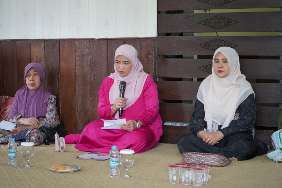 Perkuat Kebersamaan, TP-PKK Inhil Gelar Pengajian Bulanan