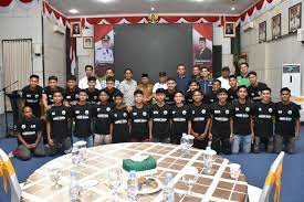 Wakili Provinsi Riau U-17, Pemkab Kampar Lepas Tim PSBS Bangkinang Ke Jawa Timur