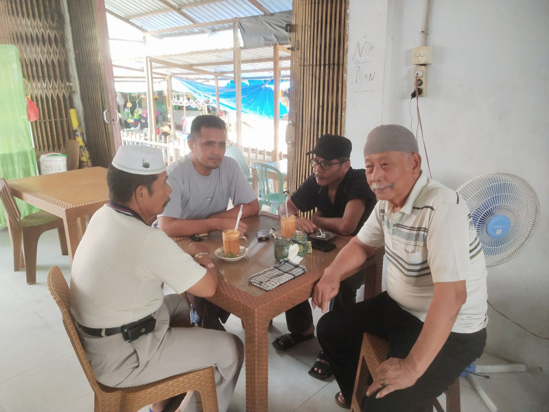 Aipda Krisman Wahyuda Personil Polsek Gaung Terus Galang Tokoh Masyarakat Untuk Wujudkan Pilkada Damai