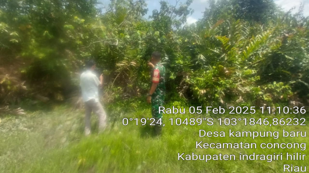 Situasi Karlahut di Wilayah Koramil 04/Kuindra Aman dan Terkendali Berkat Kerja Sama TNI dan Masyarakat