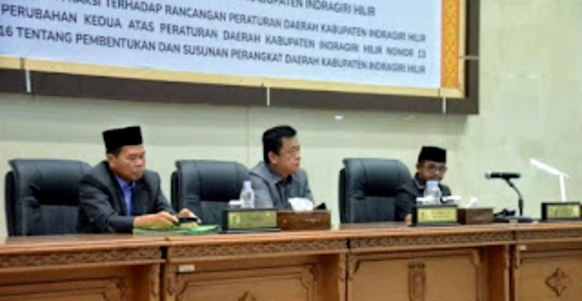 DPRD Inhil Gelar Rapat Paripurna ke-5 Masa Persidangan 1 Tahun Sidang 2024