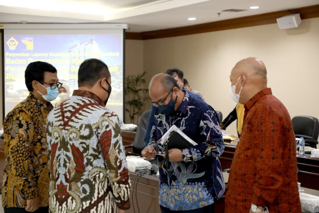 BP Batam Serahkan Laporan Keuangan Unaudited 2021 Kepada BPK RI
