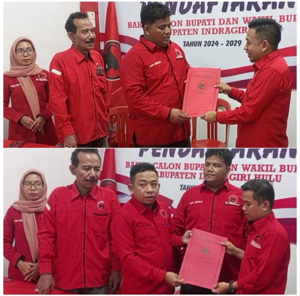 6 Orang Kader PDI-Perjuangan Nyatakan Siap Bertarung di Pilkada Inhu