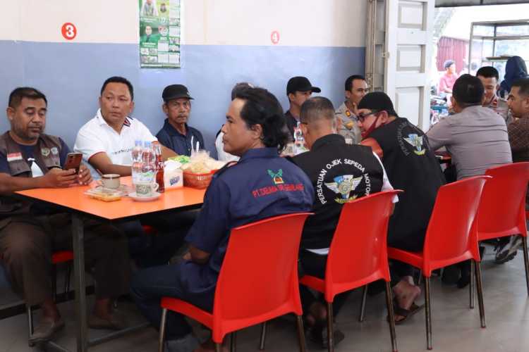 Jum'at Curhat Polres Inhil Dengarkan Keluhan PO Angkutan Umum