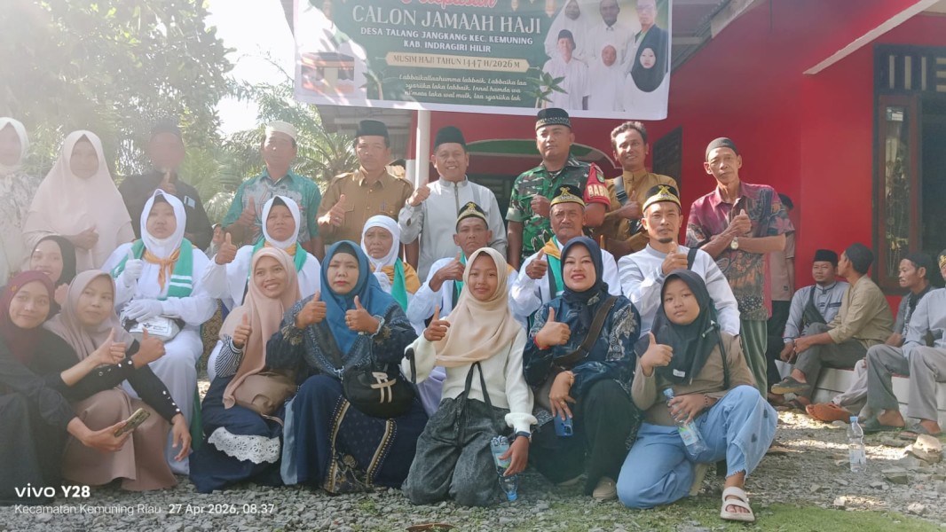 Tangis Haru di Talang Jangkang: Sertu Ramadhan Lepas Calon Jamaah Haji 1447 H, Doa Warga Iringi ke Tanah Suci