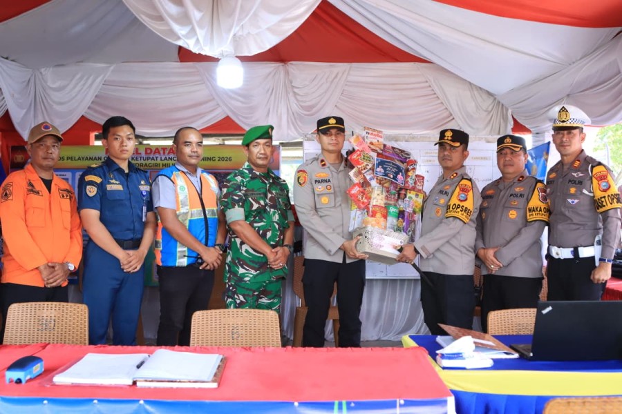 Siap Amankan Idul Fitri 2026, Kapolres Inhil Tinjau Pos Pengamanan