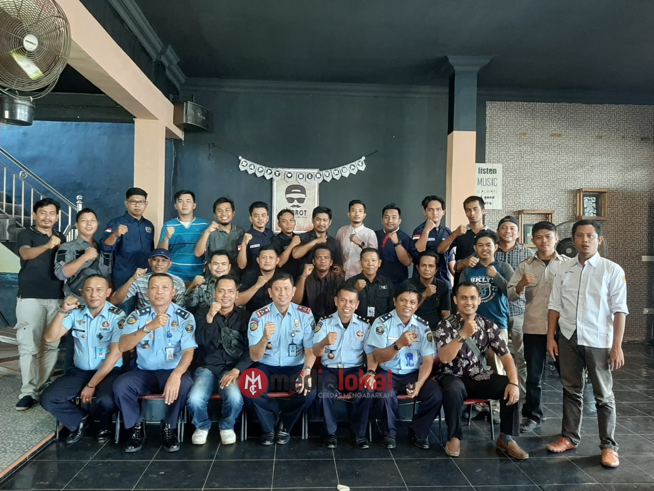 Kalapas Kelas II Tembilahan Silaturahmi dengan Wartawan Inhil, Adhi Yanriko : Harap Saling Memaklumi