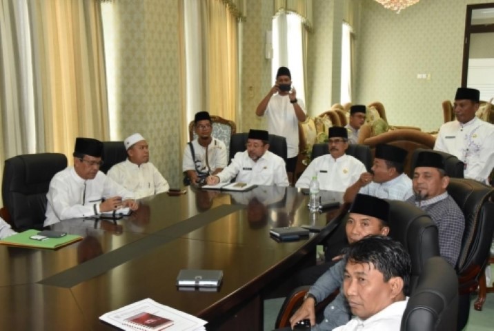 Akan Bangun Duri Islamic Center, Pemkab Bengkalis Lakukan Kunjungan ke Pasir Pangaraian 