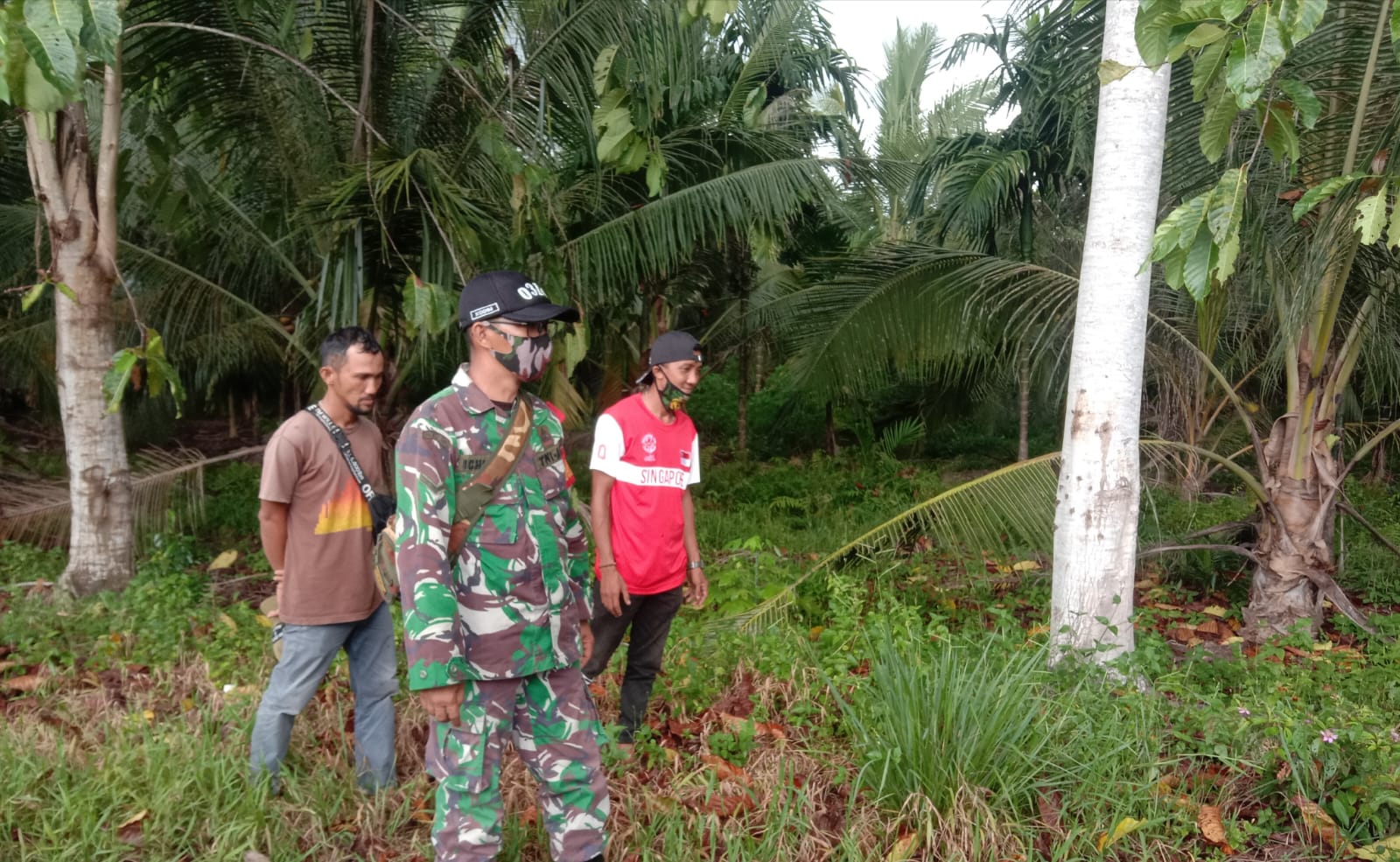 Dampak Yang Terjadi Akibat Karhutla, Babinsa Koramil 04/Kuindra Lakukan Sosialisasi