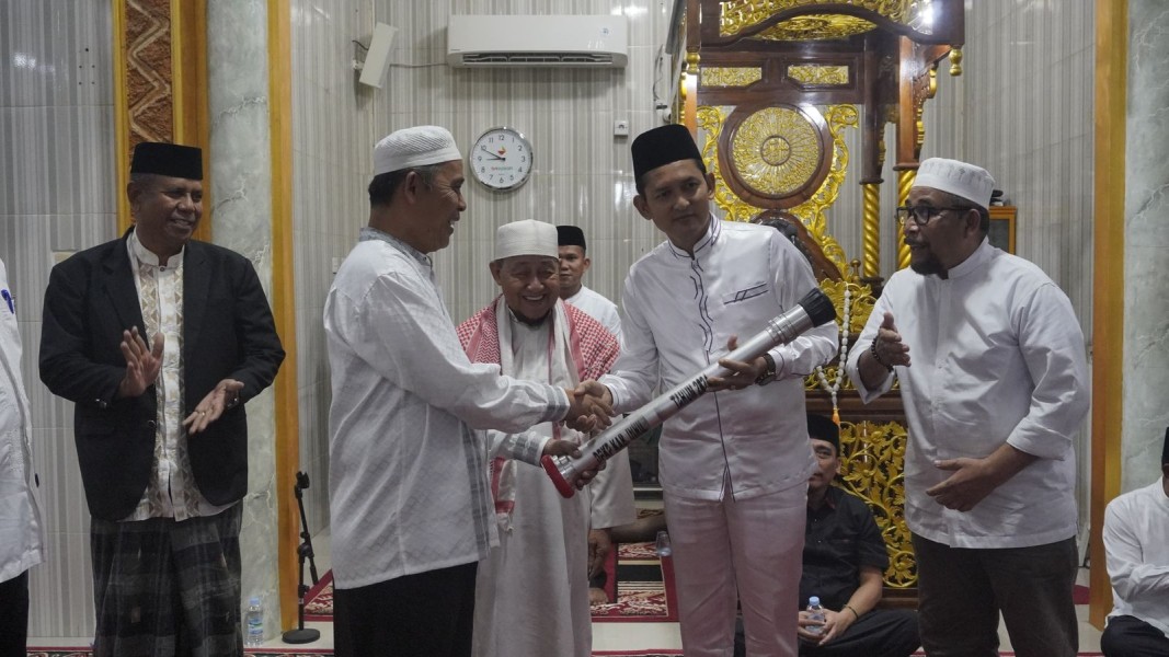 Safari Ramadhan Bupati Inhil H. Herman ke Kota Baru Seberida, Kecamatan Keritang