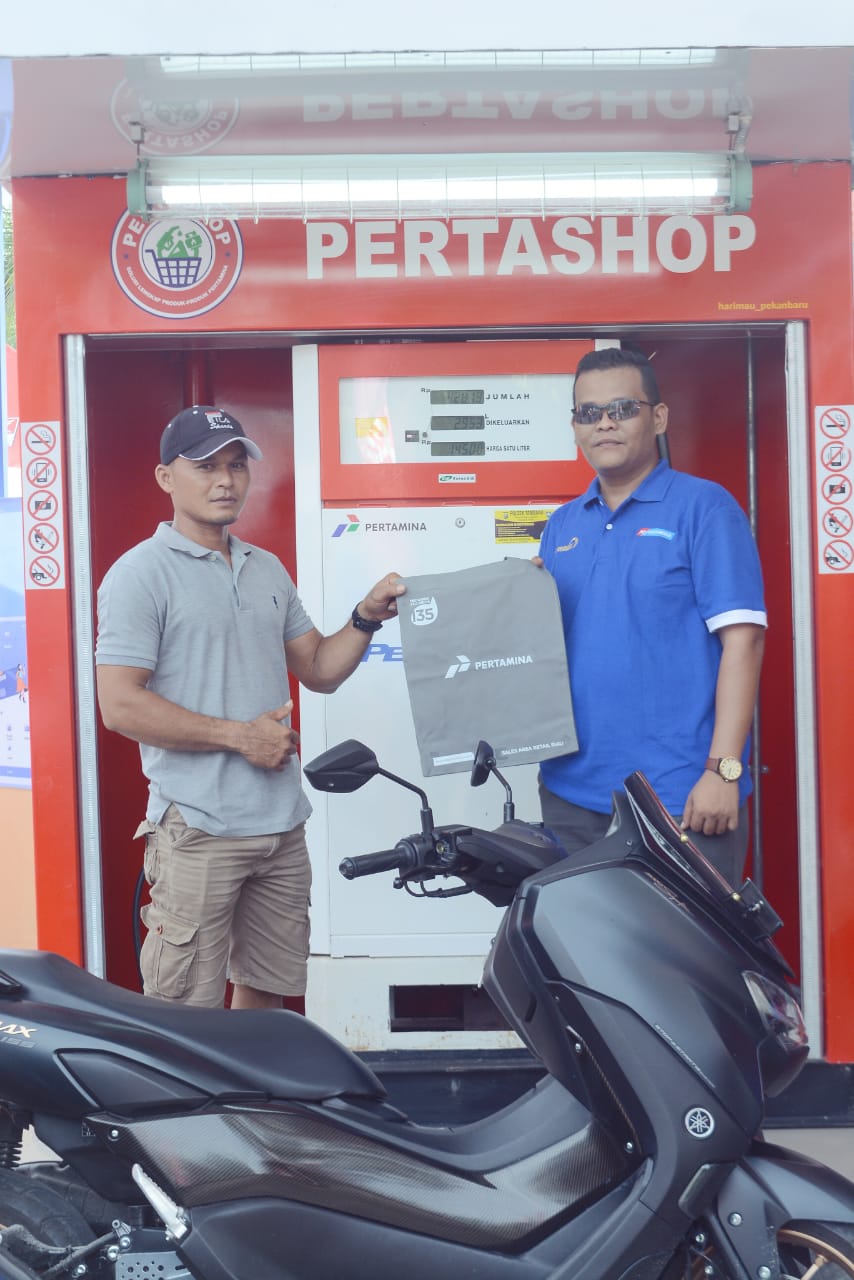 Rayakan Anniversary Pertashop Pertamina Gobah, CV TSS Gelar Mini Event