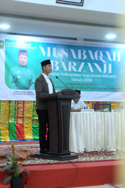 Perdana, Pemkab Meranti Gelar Musabaqah Barzanji Perdana, Pemkab Meranti Gelar Musabaqah Barzanji