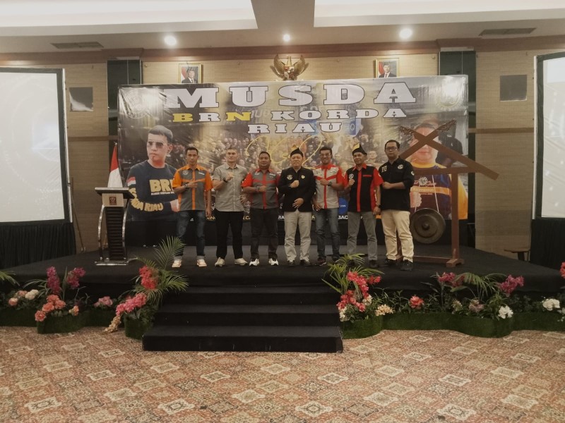 Hidayat Kembali Nahkodai BRN Korda Riau dalam Musda BRN Ke-II.