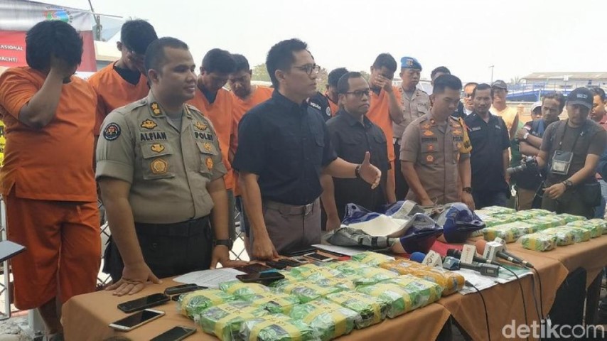 Polisi Gagalkan Penyelundupan Sabu dengan Yacht dari Malaysia