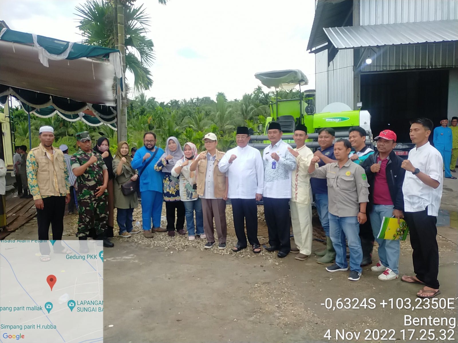 Kunjungan Kerja Bupati Inhil Dalam Rangka Pembukaan Pelatihan dan Penanganan Stunting