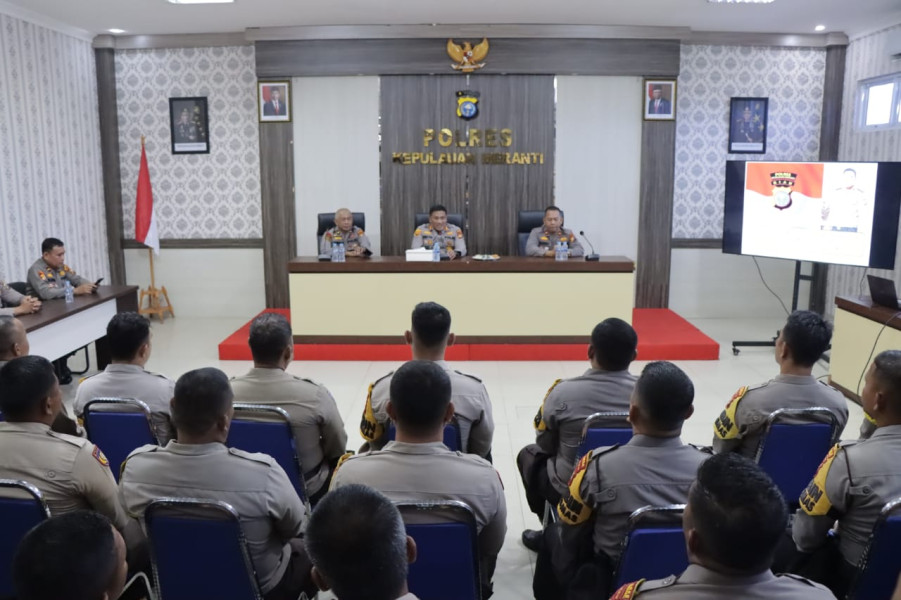 Polres Meranti Terima Asistensi Supervisi Bhabinkamtibmas dari Dit Binmas Polda Riau