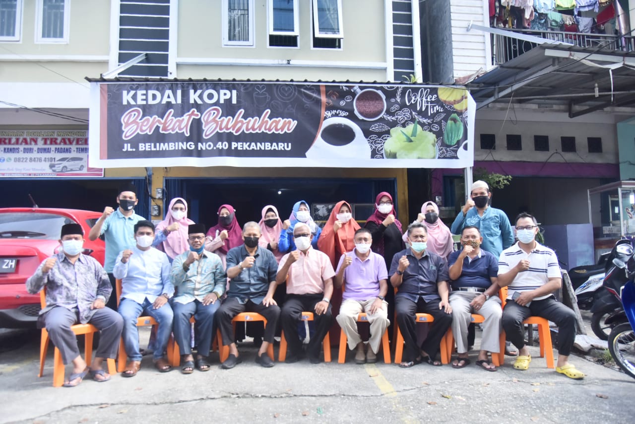 Syamsuddin Uti Hadiri Selamatan Sekretariat KBB Provinsi Riau