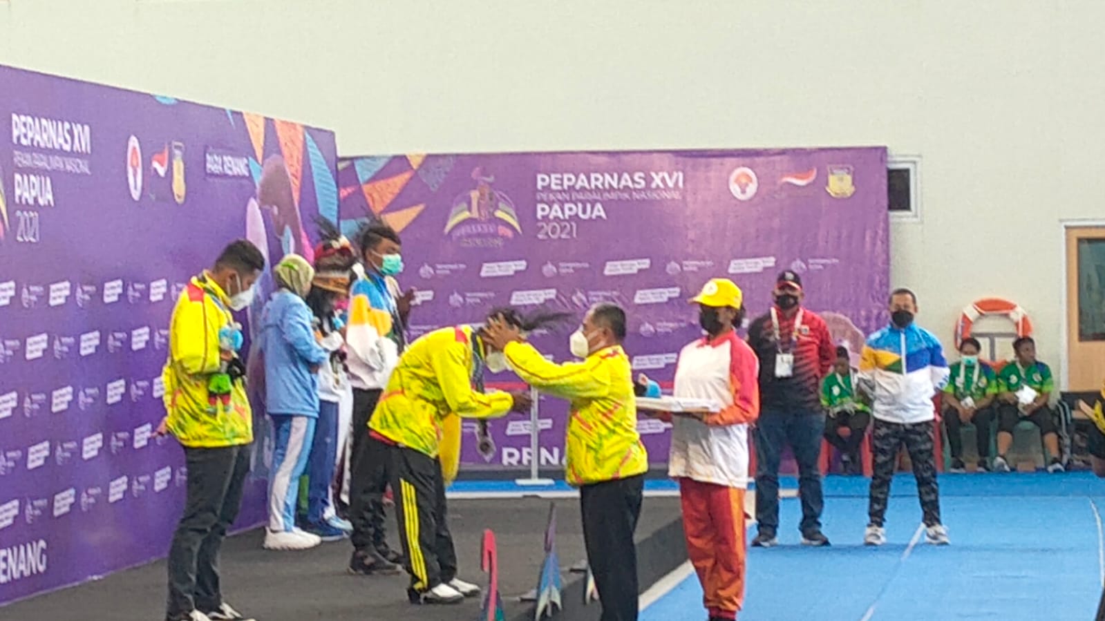 Setelah Perak, Putra Concong Ini Berhasil Sumbangkan Emas untuk Riau di Papernas XVI Papua