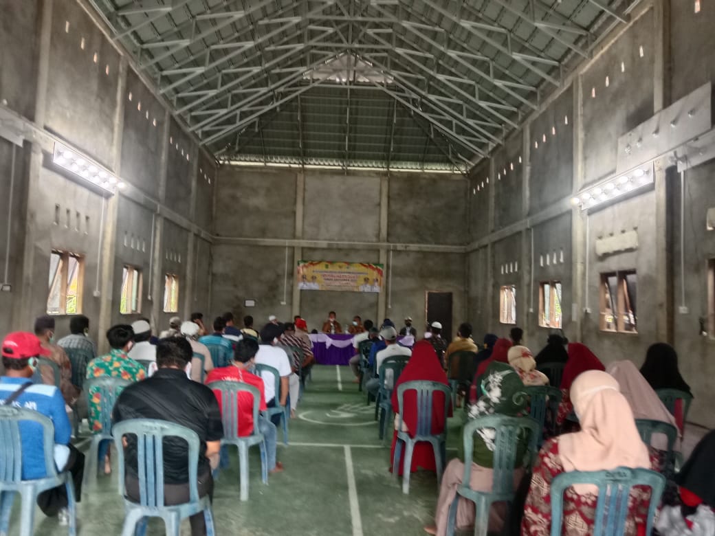Hadiri Musrenbang, Babinsa Koramil 03/Tempuling Turut Serta Sukseskan Pembangunan di Desa Binaan