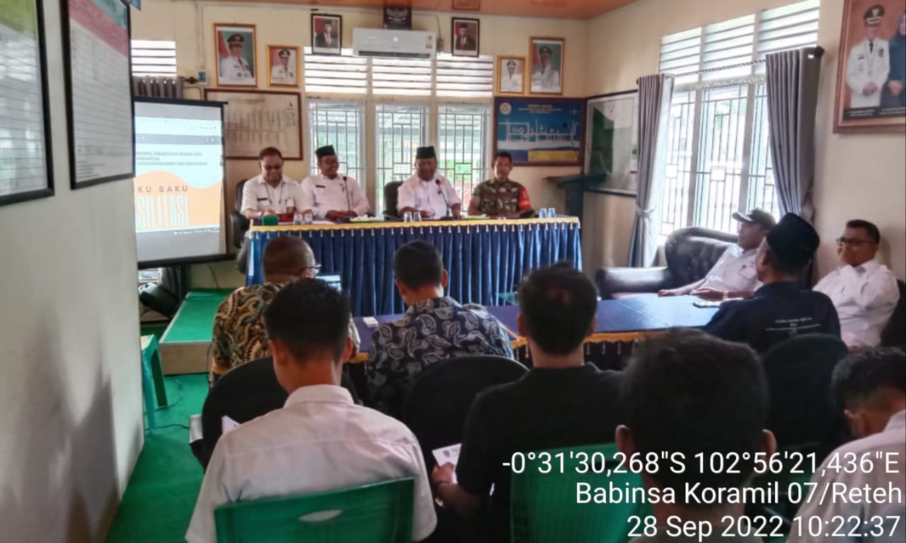 Danramil 07/Reteh Laksanakan Kegiatan PPTPKH di Wilayah