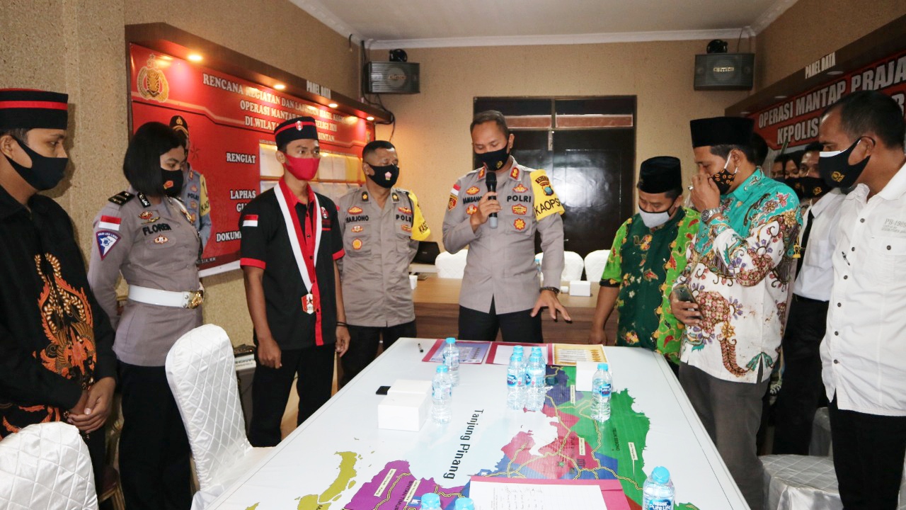 GMNI Tanjung Pinang-Bintan Lakukan Audiensi dengan Polres Bintan