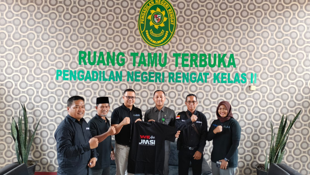 Audiensi ke PN Rengat, Hotli: JMSI Inhu Siap Untuk Bersinergi