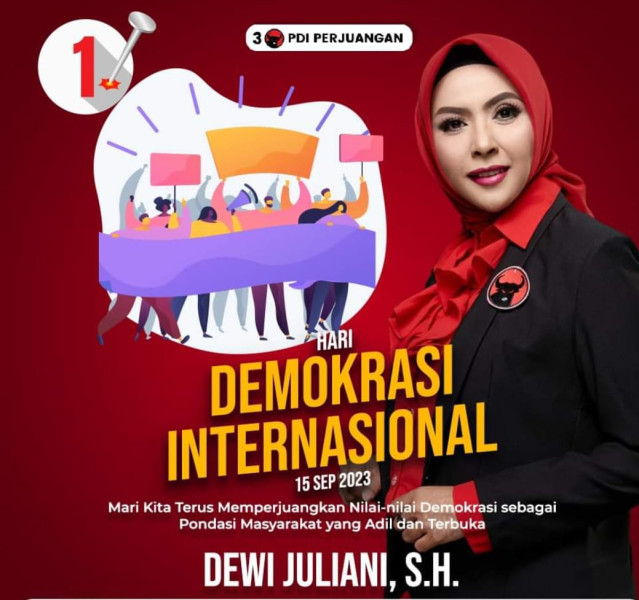 Dewi Juliani: Hari Demokrasi Internasional Membentuk Tatanan Sosial Yang Adil dan Inklusif