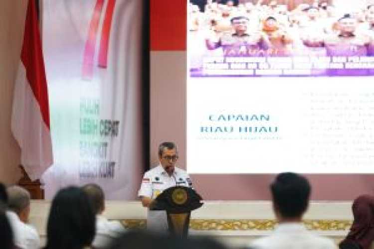 Rencana Aksi Riau Hijau 2022 Melampaui Target, Berikut Capaiannya