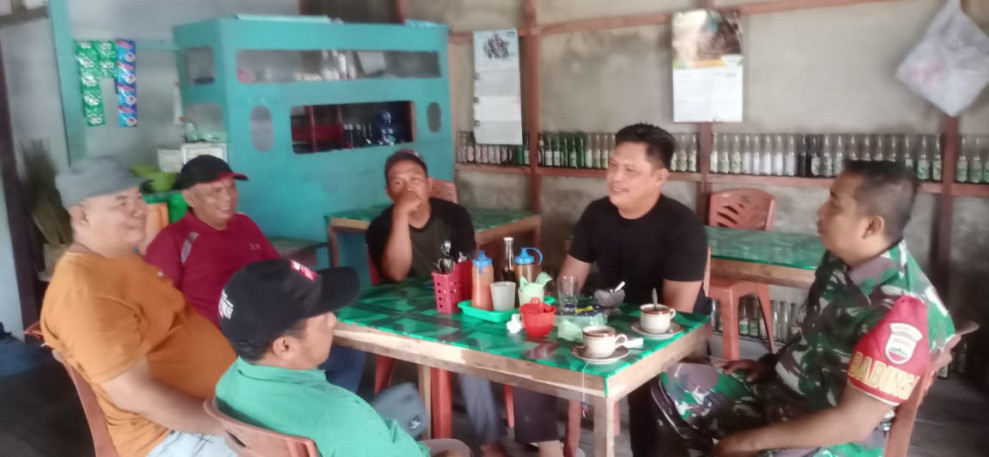 Komsos Terus Jaga Hubungan Baik, Babinsa Koramil 05/Gas Sertu Guntur Melaksanakan Komsos Dengan Warga Binaan