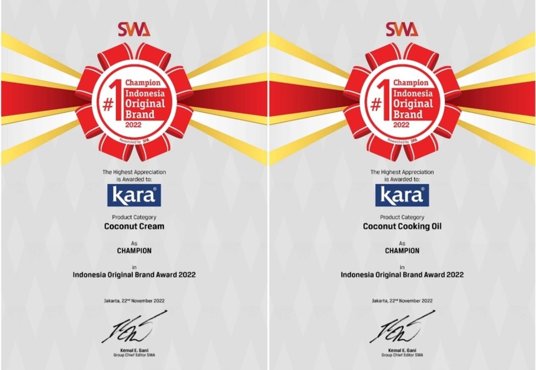 Kara Kembali Raih Penghargaan Indonesia Original Brand 