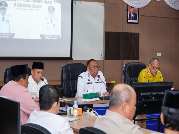Pj Bupati Kampar Sambut Baik Kunker Perdana Pj Gubernur Riau Rahmab Hadi