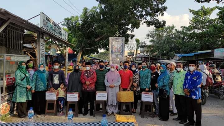 Plt Wali Kota Tanjungbalai Serahkan Bantuan Kepada Korban Kebakaran di Tiga Lokasi
