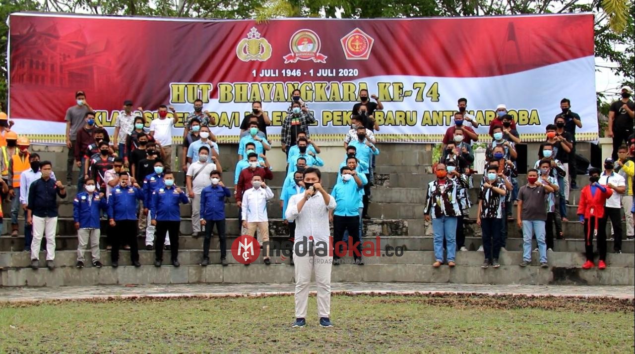 Polda Riau Dapat Dukungan Deklarasi Anti Narkoba dari Generasi Millenial Lintas Organisasi