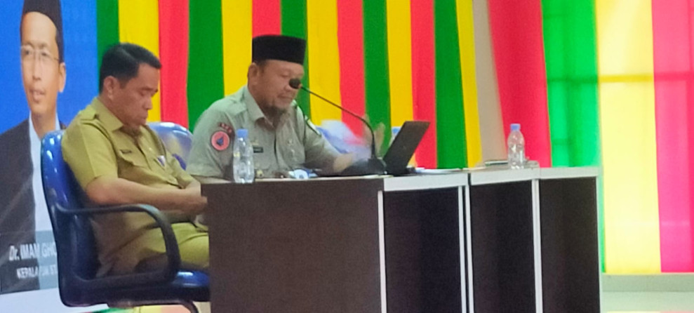 Kalaksa BPBD Bengkalis Hadiri Pembekalan Dan Pelepasan KKN STAIN Bengkalis