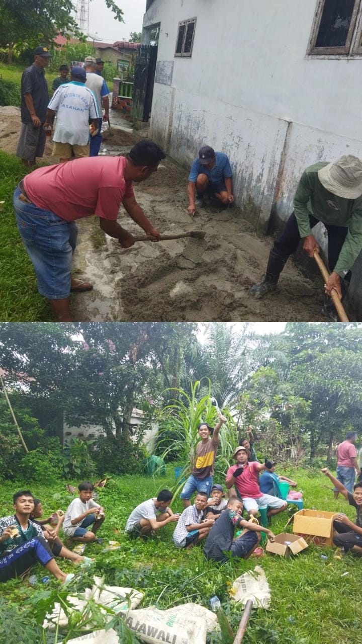 Jama'ah Masjid Al-Islamiyah Dan Warga Gotong Royong